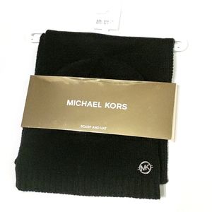 Michael Kors Scarf & Hat Set